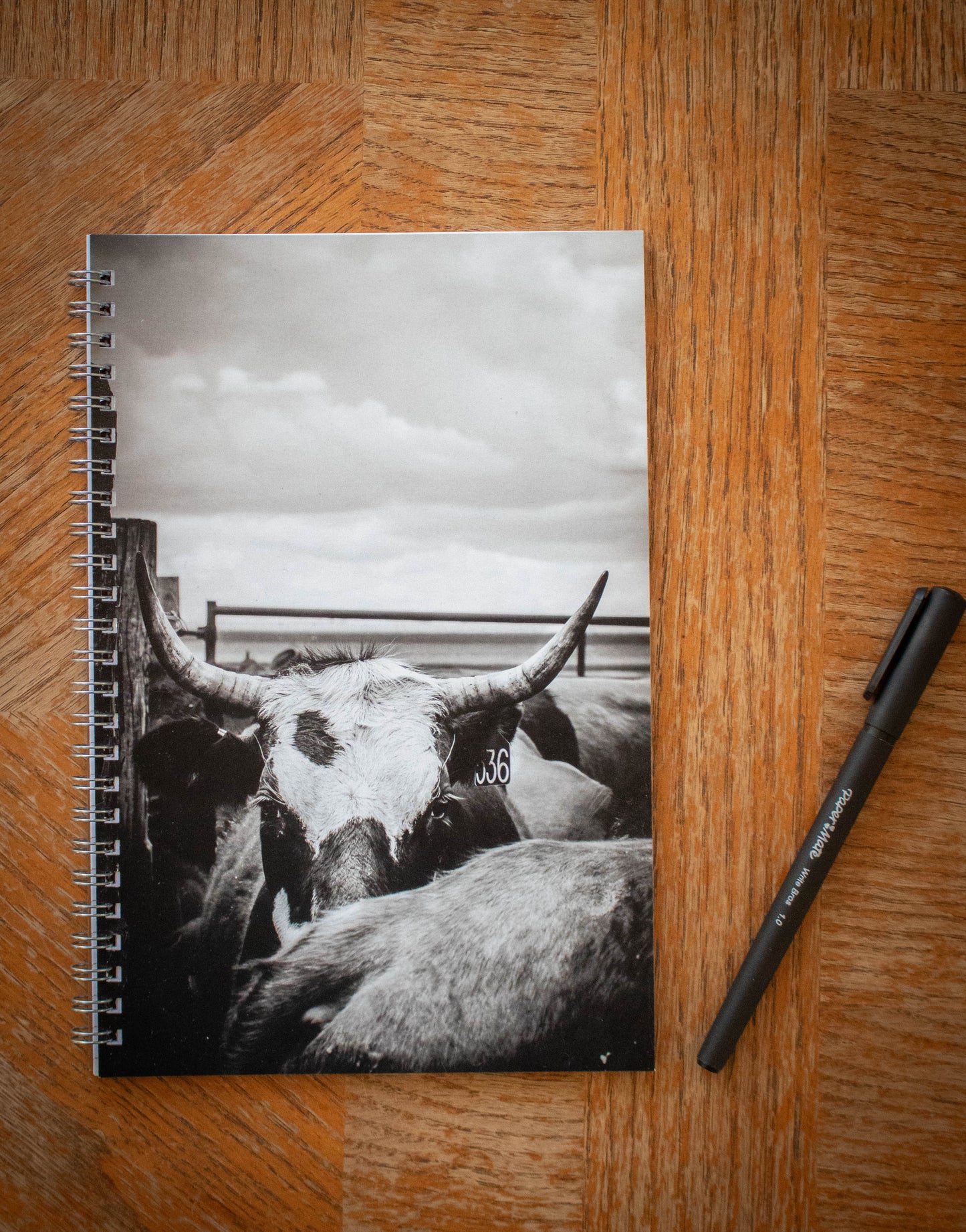 Western Notebook Cross Cow