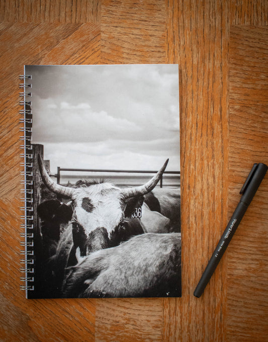 Western Notebook Cross Cow