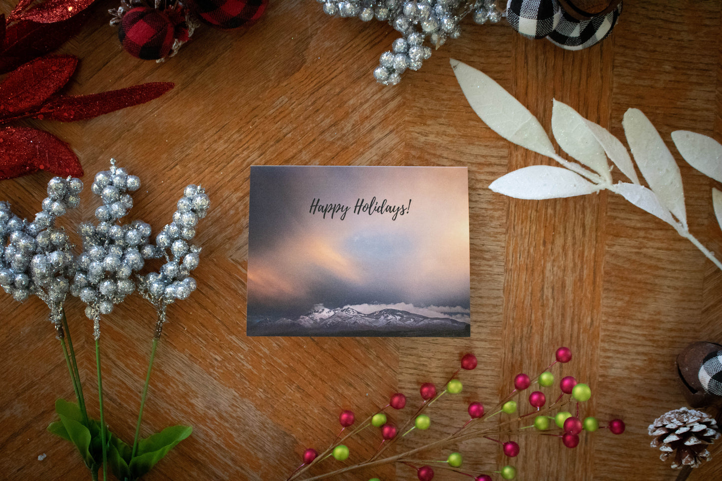 Happy Holidays 5 Pack Card w/ Envelopes